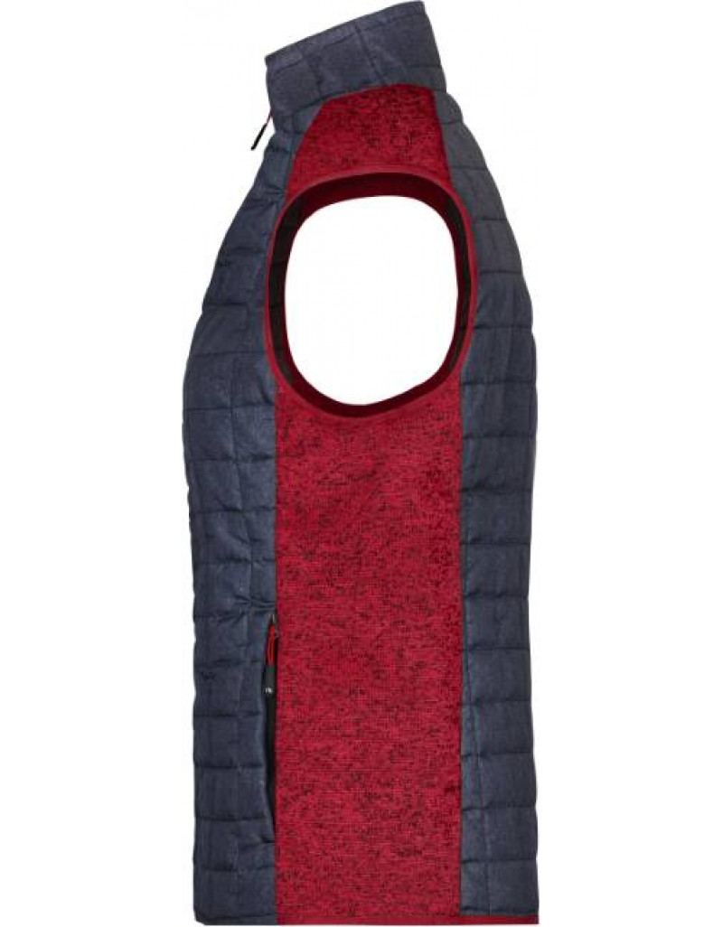 Vestă hibridă tricotată pentru femei